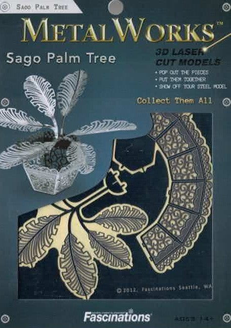 Sago Palm Tree 3D Laser Cut Model