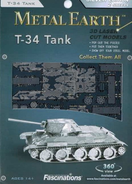 Metal Earth: T-34 Tank