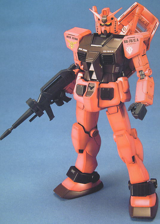 MG 1/100 RX-78/C.A Gundam Char Custom