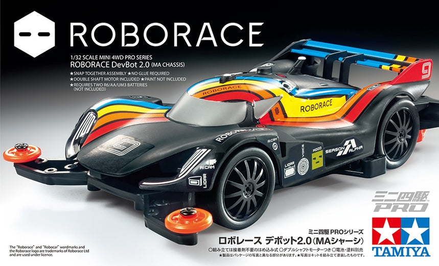 JR Roborace DevBot 2.0 Mini 4WD