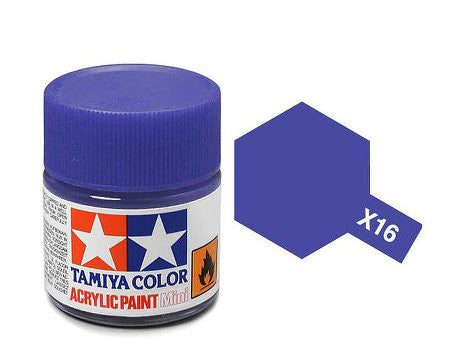 Tamiya Color Acrylic Paint Mini Bottle X-16 Purple
