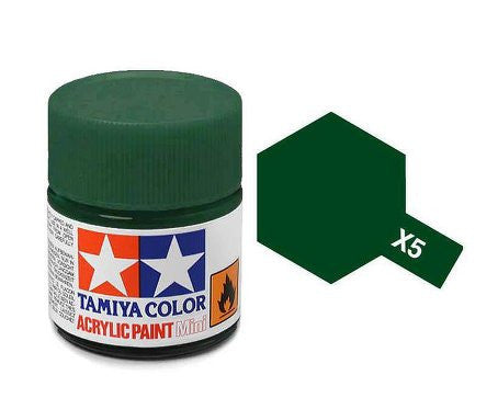 Tamiya Color Acrylic Paint Mini Bottle X-5 Green