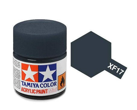 Tamiya Color Acrylic Paint Mini Bottle XF-17 Sea Blue