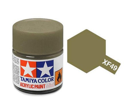 Tamiya Color Acrylic Paint Mini Bottle XF-49 Khaki