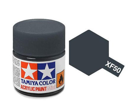 Tamiya Color Acrylic Paint Mini Bottle XF-50 Field Blue