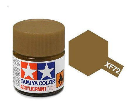 Tamiya Color Acrylic Paint Mini Bottle XF-72 Brown/JGSDF
