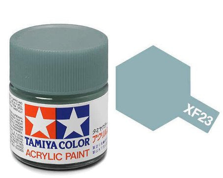 Tamiya Color Acrylic Paint Mini Bottle XF-23 Light Blue