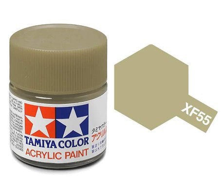 Tamiya Color Acrylic Paint Mini Bottle XF-55 Deck Tan