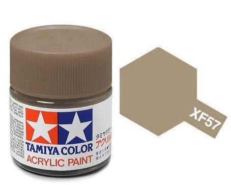 Tamiya Color Acrylic Paint Mini Bottle XF-57 Buff