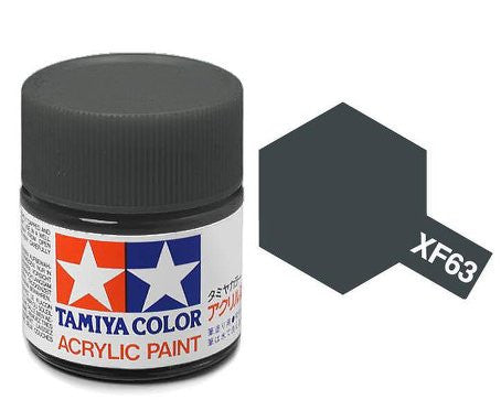 Tamiya Color Acrylic Paint Mini Bottle XF-63 German Grey