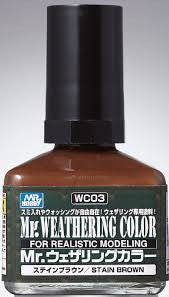 Mr. Weathering Color WC03 Stain Brown 40ml