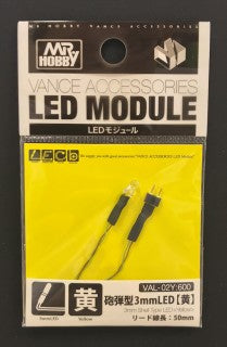 Vance Accessories LED MODULES - 3MM SHELL TYPE LED YELLOW