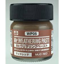 Mr. Weathering Paste: Mud Red