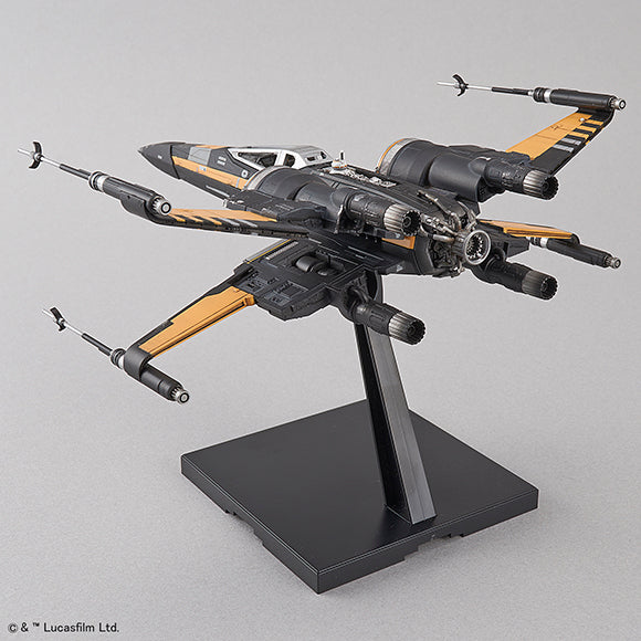 Bandai Star Wars 1/72 Scale - Poe's Boosted X-Wing Fighter